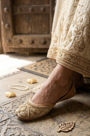 Indian-Golden Heritage Khussa