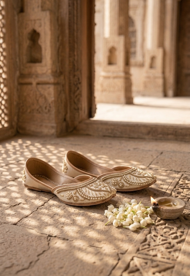 Indian-Majestic Glow Khussa - Afbeelding 2
