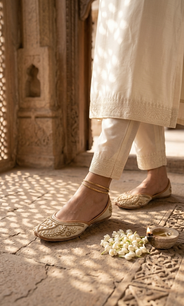 Indian-Majestic Glow Khussa